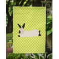 thumbnail image 3 of Carolines Treasures BB7793GF California White Rabbit Green Flag Garden Size, 3 of 3