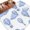 Purple, variant on Purple Blue Hot Air Balloon Area Rugs 6'x9', Washable Small Throw Rugs for Kitchen Dining room, Modern Balloon Float Clouds Indoor Outdoor Rug Non-Slip Low Pile Carpet Runner Reversible Floor Mats