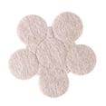 thumbnail image 1 of UPOUART 10Ud Protección Para Con Almohadillas Redondas De Fieltro Beige Para Muebles Y Sillas, 1 of 6