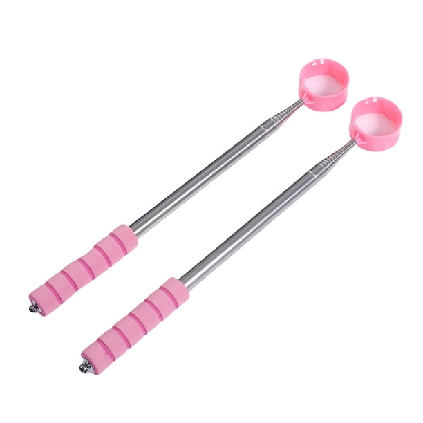 2 Recuperadores Telescópicos De Pelotas De , Recogedor De Pelotas De De De Acero Inoxidable De 8,5 Pies Con Antideslizante Para Accesorios De Campos De