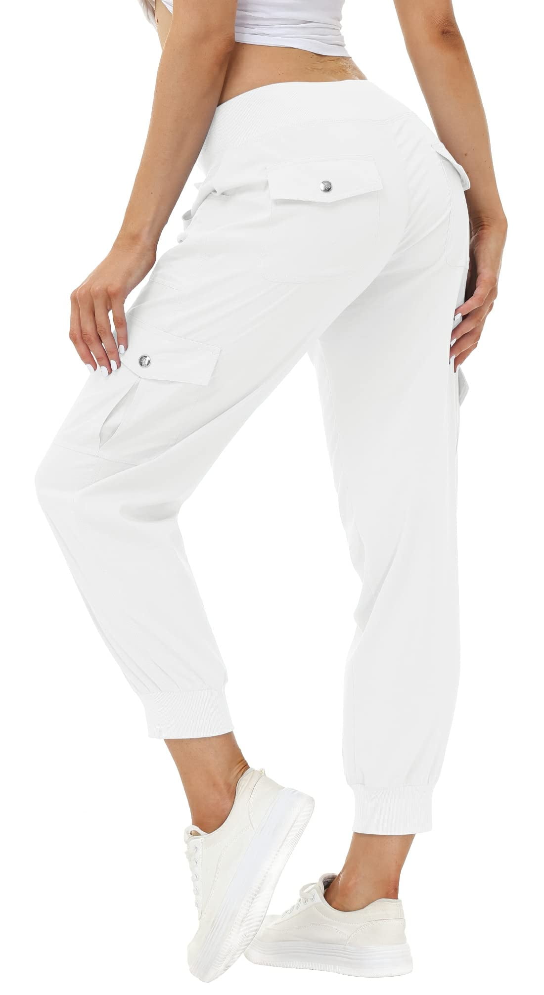 Pantalon Cargo Femme WILLIT - Léger, Imperméable - UPF50 - Séchage Rapide - Pour Randonnée Et Voyage