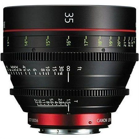 UPC: 0013803237573 | Canon CN-E 35mm T1.5 L F Cine Prime Lens EF Mount – International Version (No Warranty)