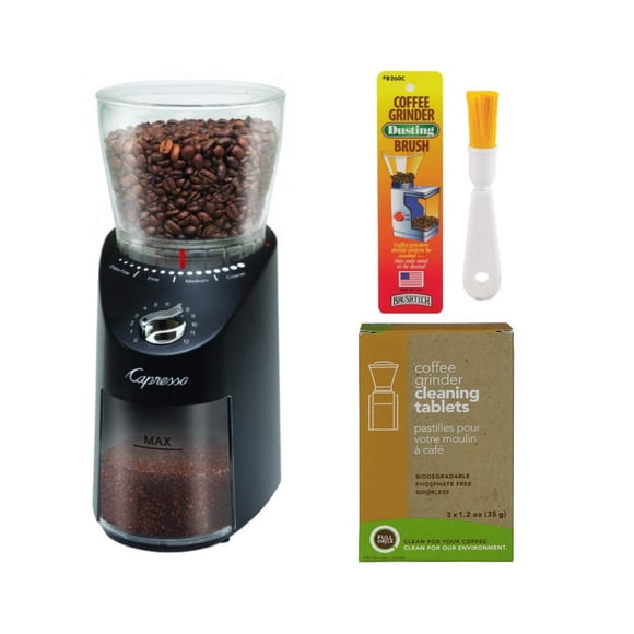 Molinillo de café Capresso 570.01 Infinity Plus negro