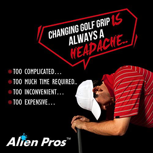 ALIEN PROS Golf Grip Wrapping Tapes (12-Pack) - Innovative Golf 