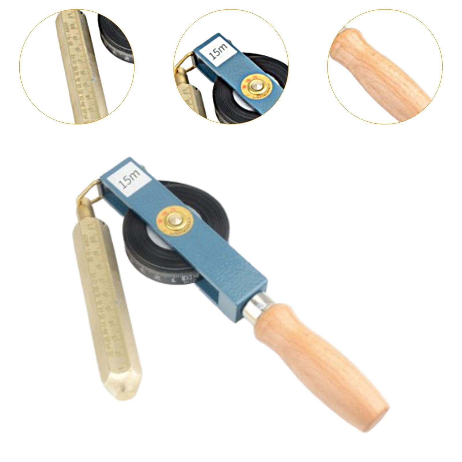 MAGIDEAL Oil Gauging Tape Accurate Measure Multifunctional Measuring Sounding Measure 15m