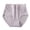 Gray, variant on HVOBTTY Women's Cotton High Waist Briefs Shorts Soft Elastic Breathable Flexible For Daily Sport Training Panties