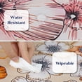 thumbnail image 4 of Elastic Round Tablecloth Washable Fitted Table Cover for Indoor and Outdoor Dining Table Cloth Protector,36"- 44", 4 of 4