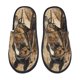thumbnail image 1 of Fotbe Musical Horse Vintage Collage Pantuflas Peludas para Mujer con Estampado, Zapatillas de Peluche, Zapatos de Invierno para Casa, Uso Interior y Exterior-Large, 1 of 8