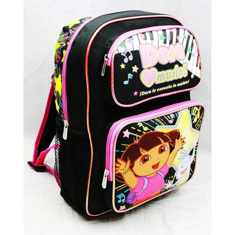 Dora the Explorer Medium Backpack - Love Music Bookbag, School Bag
