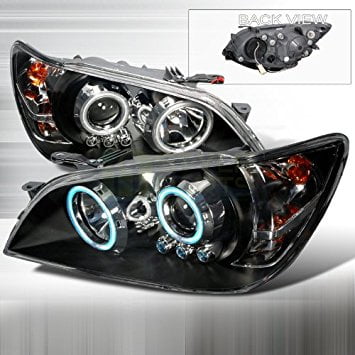 Spec-D Tuning 2001-2005 Lexus IS 300 CCFL Halo Projector Headlights Black