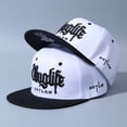 thumbnail image 3 of Sumbrero Snapback Cap Deportes Al Aire Libre Matón life 2PAC Bordado Gorra Para Hombre De Moda De Béisbol, 3 of 4