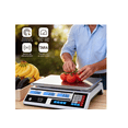 thumbnail image 2 of Bascula Comercial Digital 40kg Economica Comercios Xtellar Plateado, 2 of 3