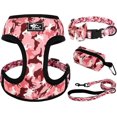 thumbnail image 1 of UBIUO 5-Pack Dog Collars, Harnesses & Leashes & Poop Bag - Soft Mesh No Pull Dog Harness Bow Tie Collar and Leash Set - Reflective Puppy Dog Vest Harn, 1 of 4