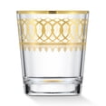 thumbnail image 2 of HOMEHUT Gold Embelished Double Old Fashion with Gold Rings, Set of 4, 2 of 3