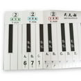 thumbnail image 3 of Pegatina Versione Internazionale 88 Piano Tastiera Tastiera Simulazione Dita Guida Alla Pratica Guida All'insegna Della Didattica Per Studente Principiante TOMSHOO Pegatina, 3 of 6