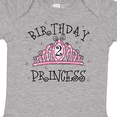 thumbnail image 4 of Inktastic Tiara 2nd Birthday Princess Girls Baby Bodysuit, 4 of 5