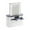 🔥 Dark Gray_Base#11178, variant on Automatic Floss Dispenser Box | Intelligent Sensor Floss Stick Storage | Rechargeable & Battery-Powered | ABS Plastic, 100 Floss Refill, Dark Blue/Light Gray/Gold | Home, Restaurant, Hotel Hygiene