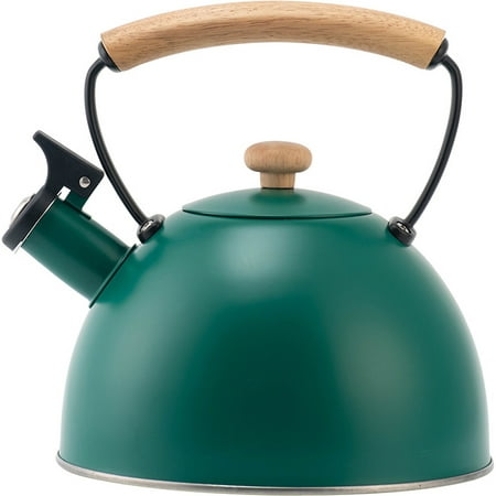 

NUOLUX Household Tea Pot Wear-resistant Whistling Kettle Convenient Stovetop Kettle Tea Accessory