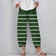 thumbnail image 5 of Pantalones de Mujer Traje Verano Cómodo de Moda Impreso Pantalones Recortados, Pantalones Elásticos Casuales, 5 of 5