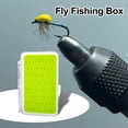 thumbnail image 3 of NIBOLOG Fly Fishing Box Portable Impact Resistant Waterproof Lightweight Good Seal Transparent Lid Thickened Wear-resistant Fly Fishing Tackle Box Fishing Accessories, 3 of 7