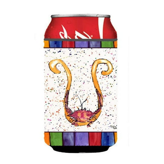 Letter U With Crab Can Or Bottle Hugger