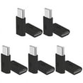 thumbnail image 1 of EASTIN 10Pcs Micro USB Female to USB Type C Male Data Plug Cellphone Charging Converter, 1 of 3