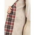 thumbnail image 7 of MODA NOVA Juniors Notched Lapel One Button Hip Length Houndstooth Blazer, 7 of 7
