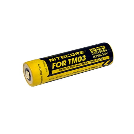 NITECORE IMR 18650 Rechargeable Li-ion Battery for TM03 (Best Imr 18650 Battery)