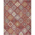 thumbnail image 2 of Well Woven Richard Tribal Diamond 7'10" x 9'10" Area Rug Red, 2 of 6