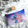Stitch Pillowcases Soft Pillow Holder Decorative Cushion Cover Home