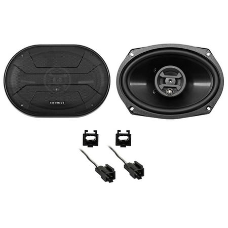 Hifonics Rear Factory Speaker Replacement Kit For 1995-2000 Dodge