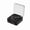 Black, variant on Christmas Gift-1pc Retro Speaker With Adjustable Ambient Lighting - Portable Wireless Audio System, Ocean Wave Lights, 4 Sound Modes, White Noise, Vintage Design For Bedroom Office Party Use