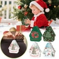 thumbnail image 7 of Christmas Themed Portable Candy Reusable Food Storage Container – Tinplate, Holiday Party/Cookie Exchange, Festive Decorative (B), 7 of 7