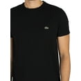 thumbnail image 4 of Lacoste Logo Pima T-Shirt, Black, 4 of 5