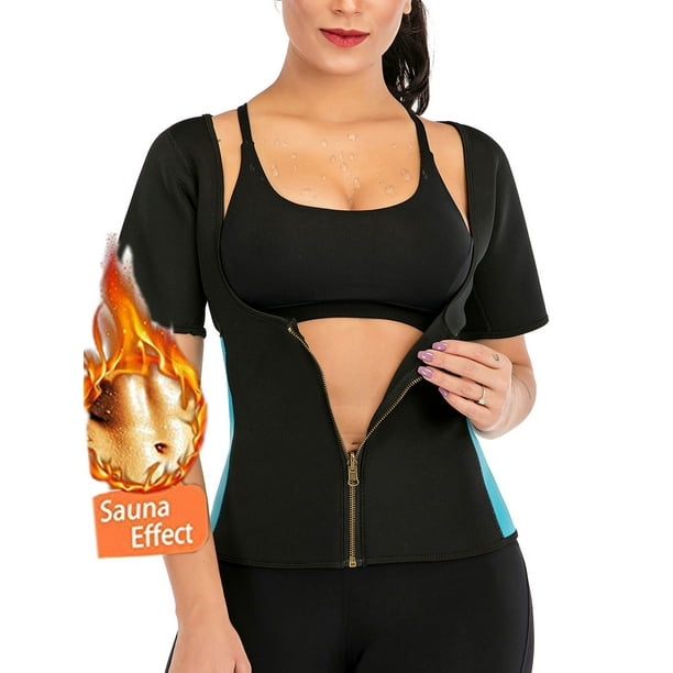 US Men Extreme Sweat Shapewear Fat Burner Workout Tank Top Sauna Shaper  Vest HOT