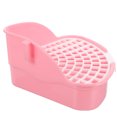 thumbnail image 3 of MasteelfCA Rabbit Triangle Litter Box Bunny Corner Toilet Box Potty Trainer Small Animal Cage Toilet Box, 3 of 8