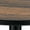 Walnut, Arched X-Base, variant on KFI Studios Mode 3' Round Bistro Table, Grey Nebula, Arched X-Base