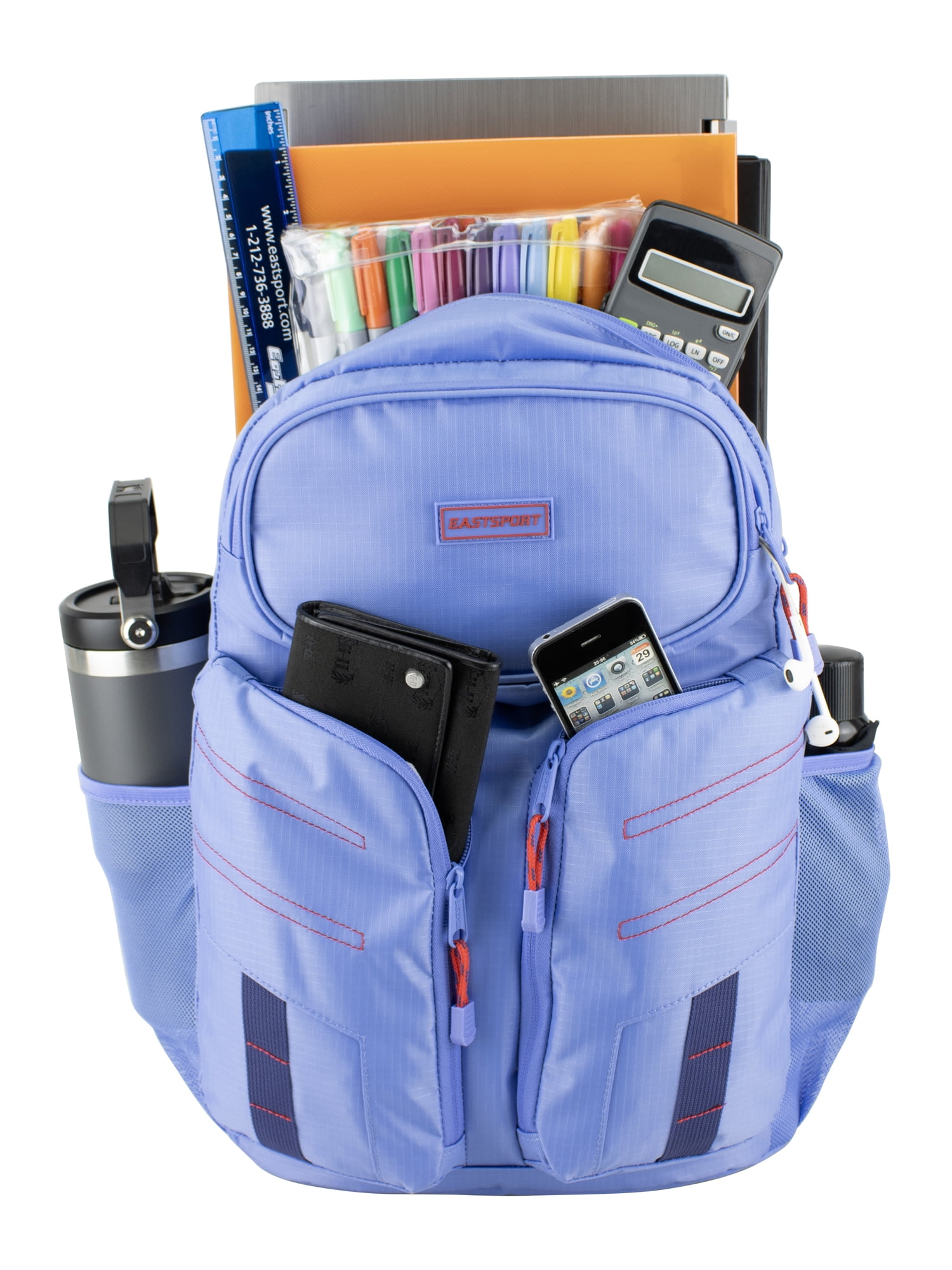 Eastsport Unisex 18.5" Cyclone Sport Backpack, Persian Jewel