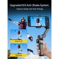 thumbnail image 2 of Estabilizador de cardán AOCHUAN Smart X2 para iPhone con varilla de extensión, 2 of 9