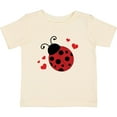 thumbnail image 3 of Inktastic Lady Bug and Hearts Girls Baby T-Shirt, 3 of 5