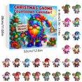 thumbnail image 2 of 2025 Cute Cartoon 2D Flat Printed Pendant Advent Calendar Set Festive Holiday Countdown for Wall Display, 2 of 6