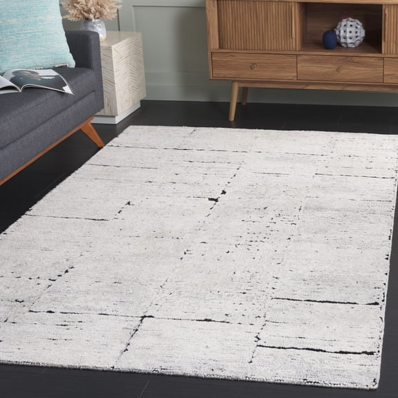 Safavieh Kenya Handan Abstract Area Rug, Ivory/Black, 5' x 8'