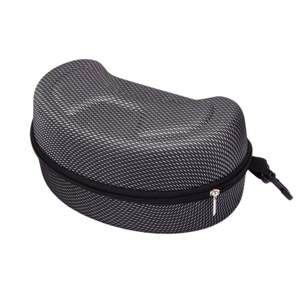 WORGEOUS Estuche de gafas de esquí grande Caja de gafas de esquí a prueba de golpes Bolsa de gafas de sol de motocicleta Estuche de cremallera duro