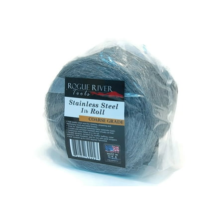 Rogue River Tools Stainless Steel Wool 1lb Roll Co Grade Made In Usa Rogue River Tools Stainless Steel Wool 1lb Roll Co Grade Made In Usa