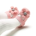 thumbnail image 4 of Baby Girl Anti-Slip Sole Newborn Infant First Walkers Shoes with 2 Headbands, 4 of 5