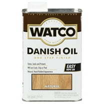 4 Pack, Natural, Watco Danish Oil - A65741, Quart