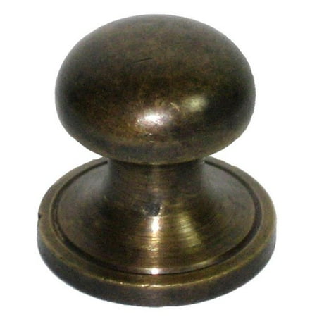 Gado Gado Hardware Hkn1020 Mushroom Knob With Oversized Back Plate