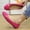 Hot Pink, variant on Women's Round Toe Mary Jane Moccasin Flats, Low Cut Slip On Comfortable Daily Casual Flat Shoes Pink 36