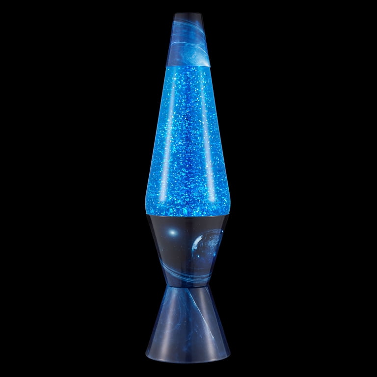 Schylling Original 14.5 Inch Azure Galaxy Pattern Lava Lamp