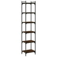 thumbnail image 2 of vidaXL Bookcase Storage Bookshelf Display Book Cabinet Black Engineered Wood, 2 of 192